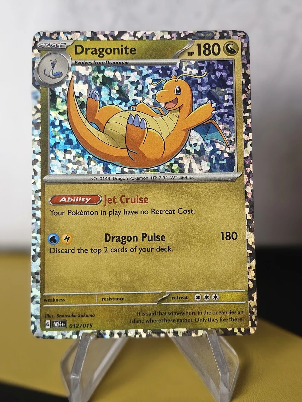 Dragonite 012/015 Pokemon TCG Holographic Rare